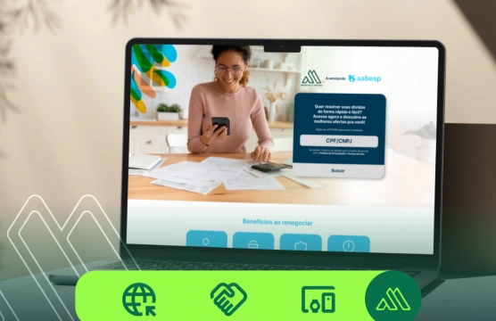 Sabesp e Meireles e Freitas, novo portal de negociação melhora pagamentos e experiência do cliente.