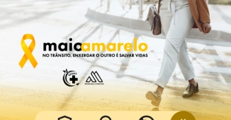 Maio Amarelo 2026 segurança no trânsito