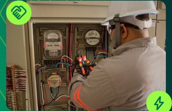 Corte e religação de energia