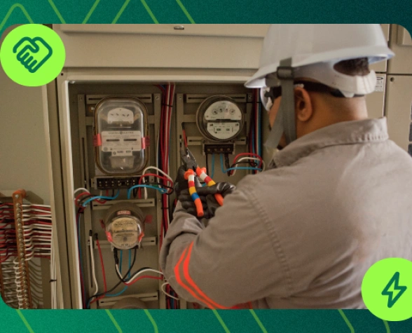 Corte e religação de energia