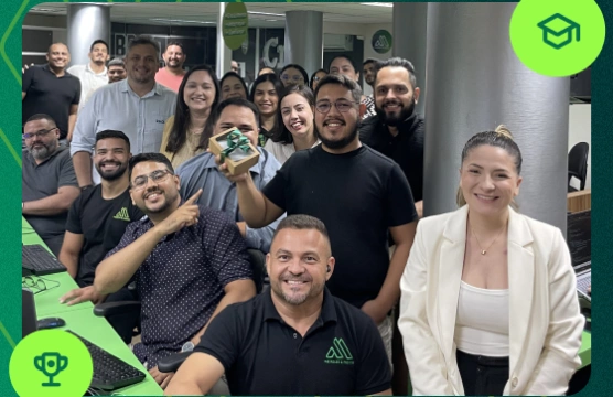 Equipe da Meireles & Freitas durante MF Shark School